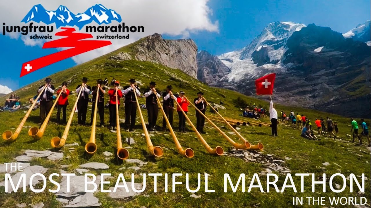 Jungfrau Marathon 2016 in the Swiss Alps - The Most Beautiful Marathon in the World (GoPro Hero4)