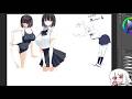 【PLANBI】- Live Sketching Drawing Process 25 05 16 | [DIGITAL PAINTING] イラスト制作の流れ