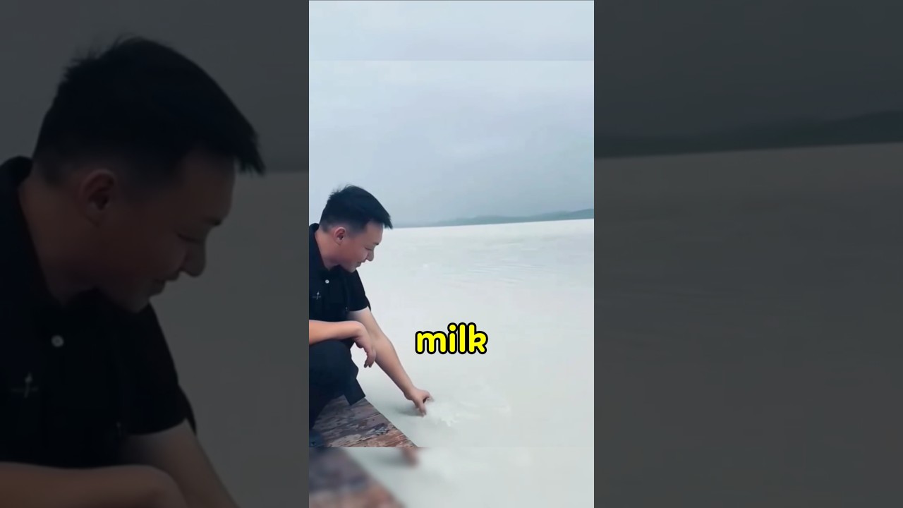 The Lake That Looks Like Milk?! The Truth Will Shock You! 😱🥛 