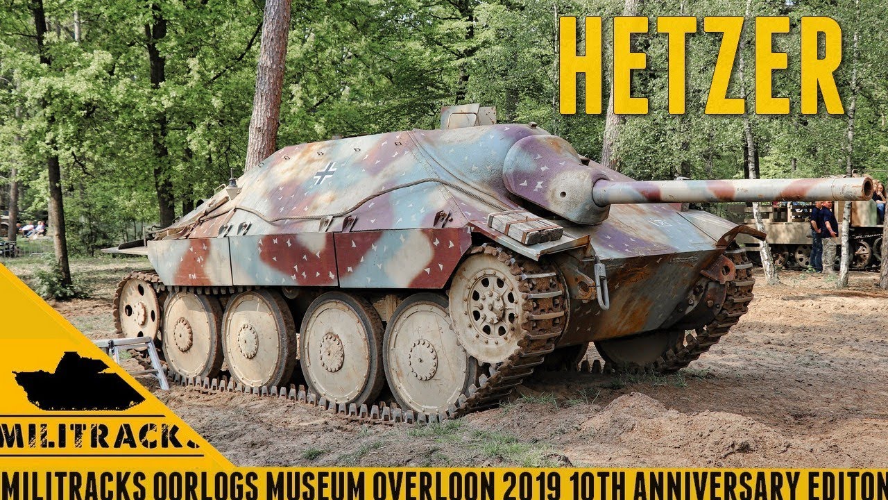 Jagdpanzer G13 Hetzer On the Move - Militracks 2019.