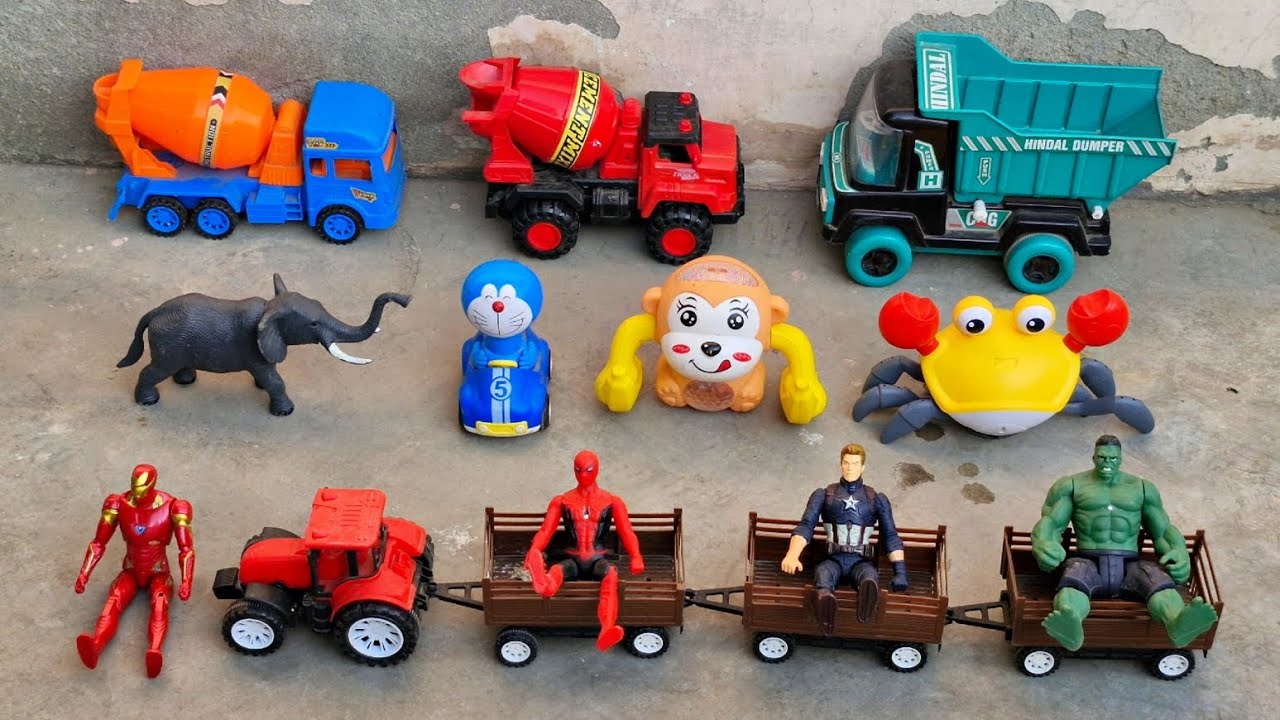 Spiderman ko jangli janwaro ne pakad liya , Hulk ne Spiderman ko bacha liya ! Gadi wala Cartoon 