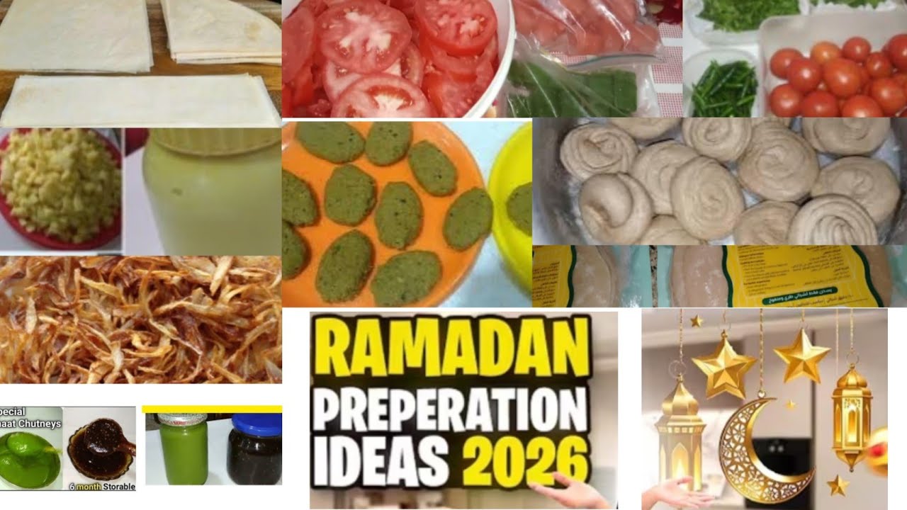 Ramadan Preparation Tips 2026 | Easy Kitchen Time-Saving Ideas! 🌙