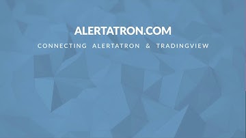 Connecting Alertatron & TradingView