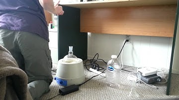 Setting up a reflux apparatus