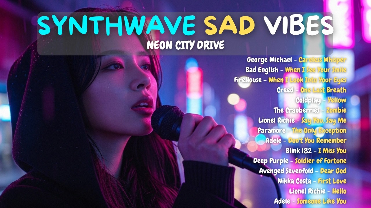 Late Night Synthwave Sad Vibes 2026 🌙🎧 | Neon City Drive