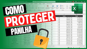 Como Proteger Planilha do Excel com Senha | Bloquear Arquivo Excel