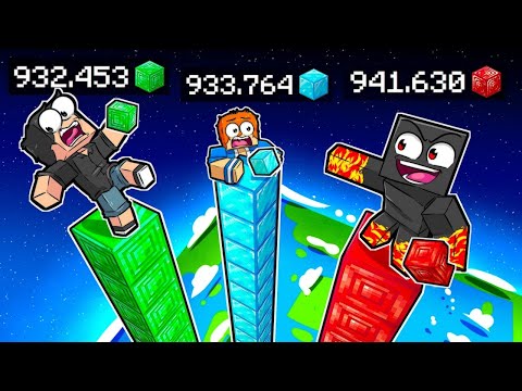TOWER BATTLE in Minecraft
