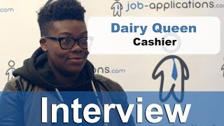 Dairy Queen Interview - Cashier