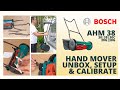 BOSCH AHM38 Hand Mover Unbox, Setup, Tune, Calibrate with Tips and Tricks