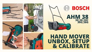 BOSCH AHM38 Hand Mover Unbox, Setup, Tune, Calibrate with Tips and Tricks