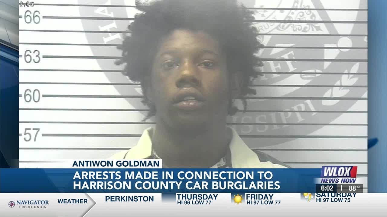 Multiple arrests made in connection to Harrison County car burglaries