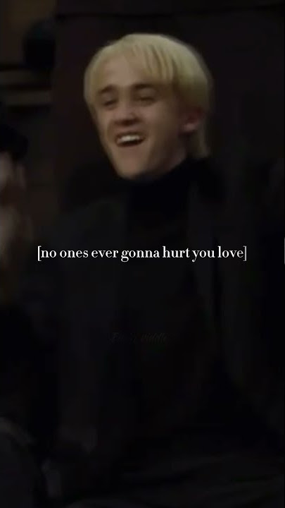 “no ones ever gonna hurt you love”