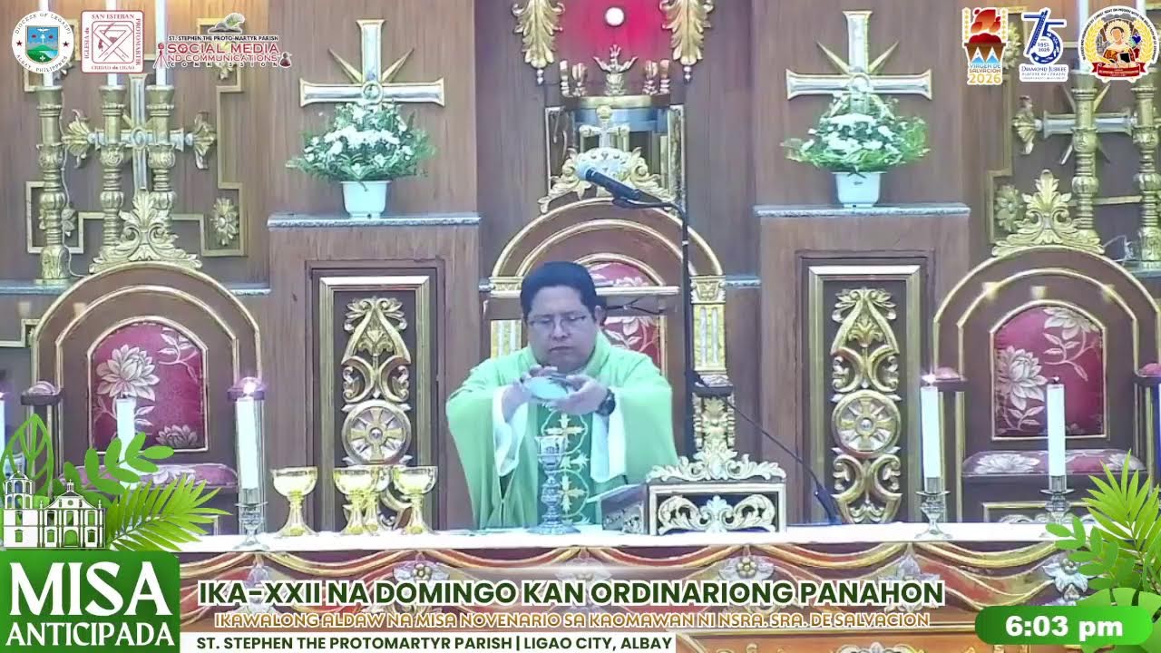 Misa Anticipada | IKA-XXII NA DOMINGO SA ORDINARIONG PANAHON