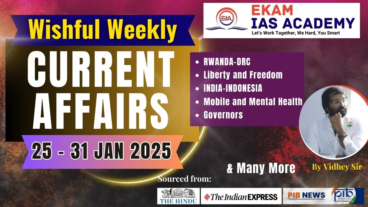 The Hindu Analysis : UPSC Weekly Current Affairs (25-31 Jan-2025 ...