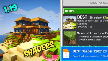 😍[No Clickbait] Bsl Shader For Minecraft pe 1.19 || Shader For Mcpe 1.19 ( Render Dragon)