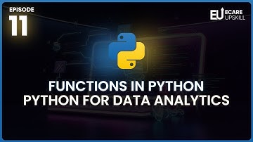 How to Use Functions in Python | Python for Data Analytics | eCare Upskill