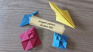 Origami pattern studies #22