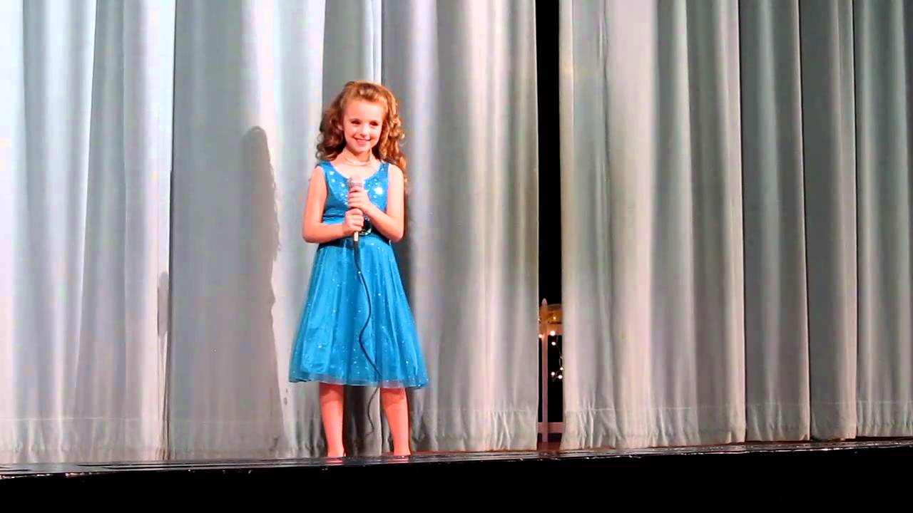 Talented kid singing "Angels in Waiting" by Tammy Cochran