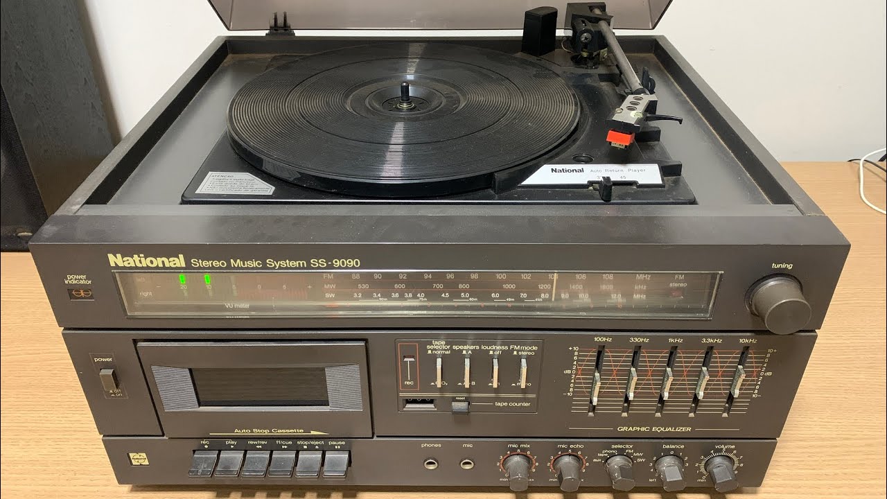Repair: System National SS-9090 - YouTube