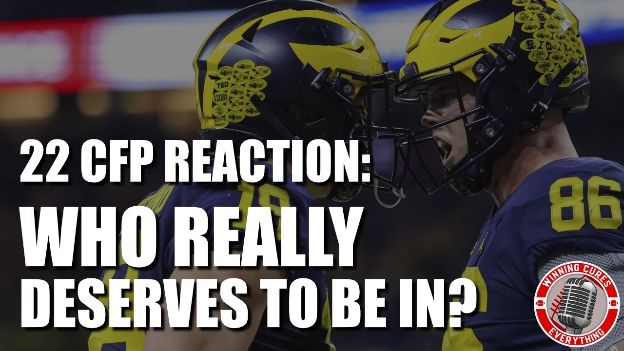 College Football Playoff Reaction: Who really deserves to be in the ...