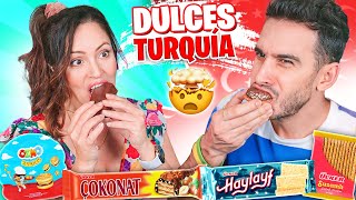 WHAT ARE TURKISH SWEETS LIKE?! 😱 TRYING TURKISH SWEETS 🔥 Sandra Cires Play ft Harold Artist Play screenshot 5