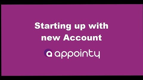 Setting up an account from scratch | Appointy 9.0 Tutorials