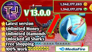 Dominate the Ocean! 🦈 Hungry Shark Evolution MOD APK v13.0.0 Gameplay (Unlimited Money & Gems) 2025! screenshot 2