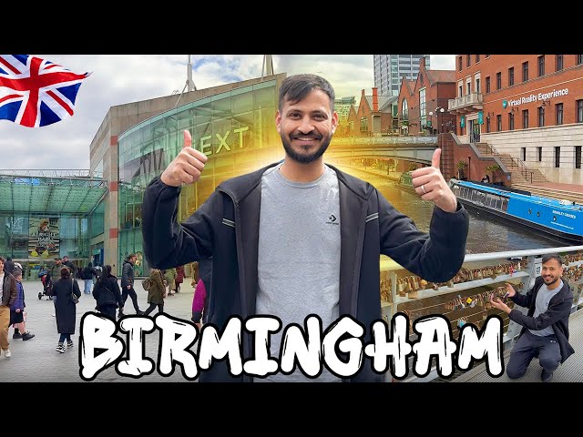What’s going on in Birmingham 🇬🇧 || Birmingham Love Lock Bridge 🔐🌁 class=