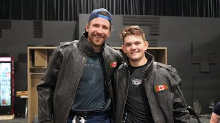 JACKET PRESENTATION: Blake Wheeler & Cole Perfetti