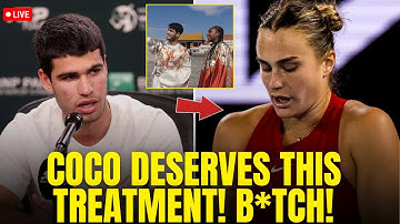 Sabalenka in SHOCK As Coco Gauff JOINED WORLD NUMBER ONE Carlos Alcaraz On a Special Tour To China!