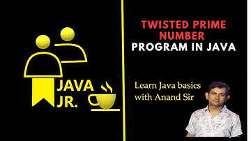 Twisted Prime Number Program in Java