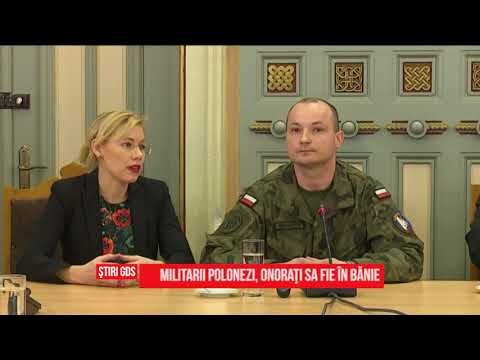 Militarii polonezi, onoraţi să fie în Bănie