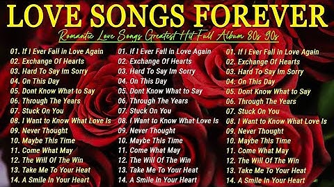 Love Songs 80s 90s ❤️ Oldies But Goodies ❤️