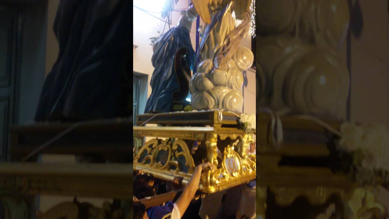 Uscita di Maria S.S. Annunziata dalla sua chiesa giovedi 15092016 San