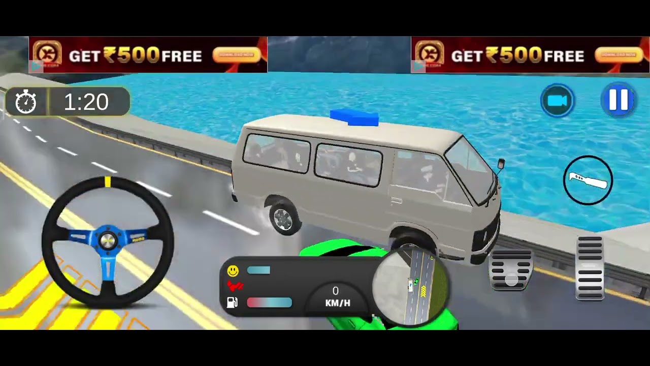 Us van simulator Sawai Madhopur game 