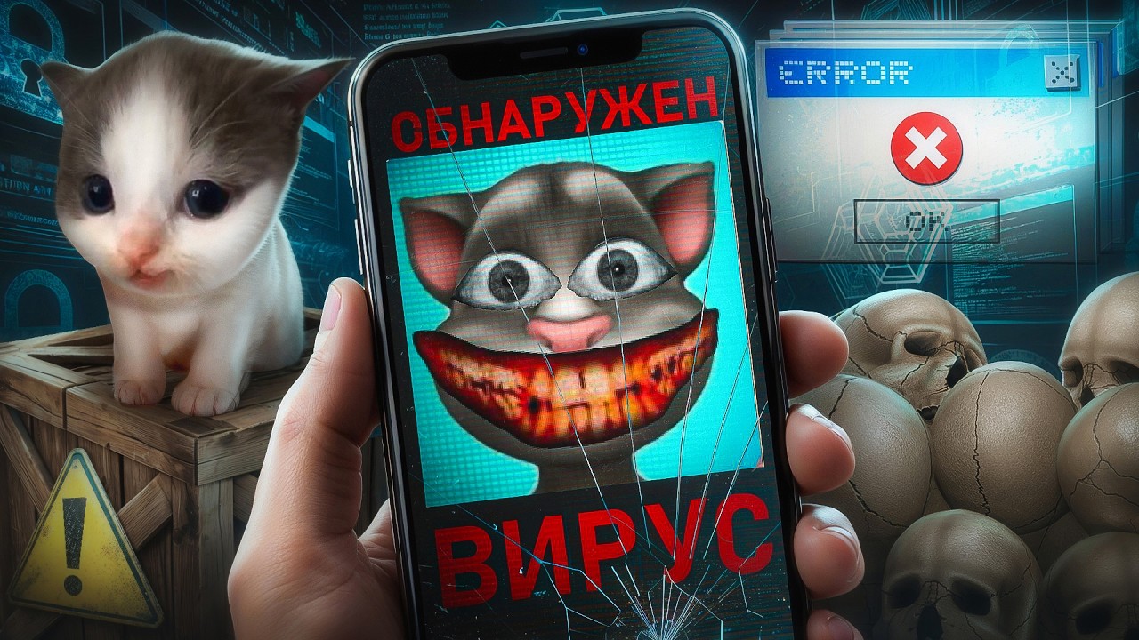 😢Я СКАЧАЛ МОБИЛЬНЫЕ ВИРУСЫ И АХУ...