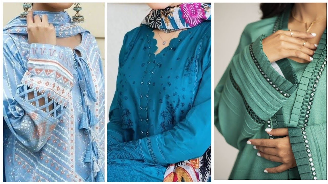 sleeves & neck design collection YouTube