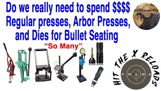 Regular seating versus Arbor Press seating Types and Dies