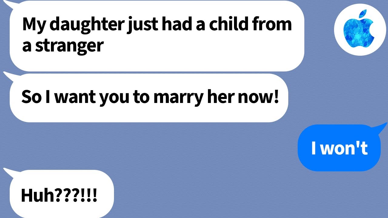 【Apple】My fiancee told me right before our wedding that she was pregnant with another man and then..