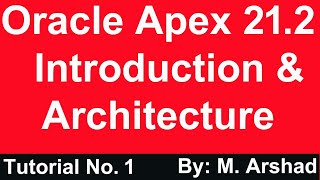 1.Apex Introduction & Architecture