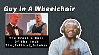 Crash And Burn - Dwayne"The Rock" Johnson Reaction #fyp #thecriticaldrinker #hollywood 