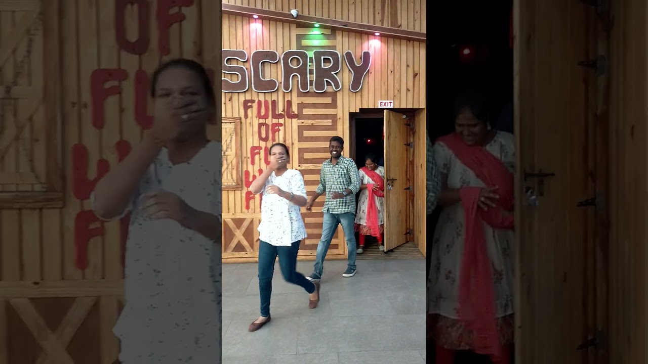 how they are feeling 🤣/ scary house@ srmt mall