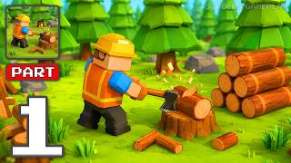 Wood Factory: Lumber Tycoon - Gameplay Walkthrough Part 1 - Timber Tycoon Rise (iOS, Android) screenshot 1