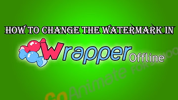 How to change the Watermark in Wrapper Offline!