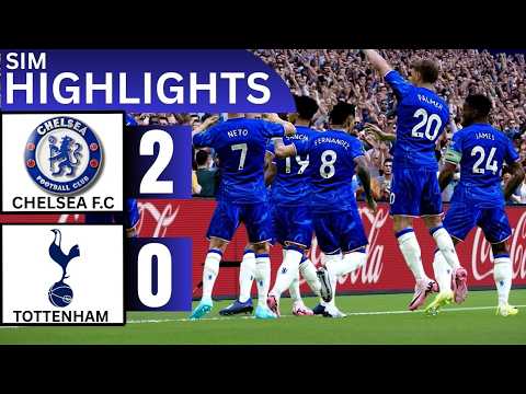HIGHLIGHTS | Chelsea vs Tottenham | pre season Friendly Match | Football Game play