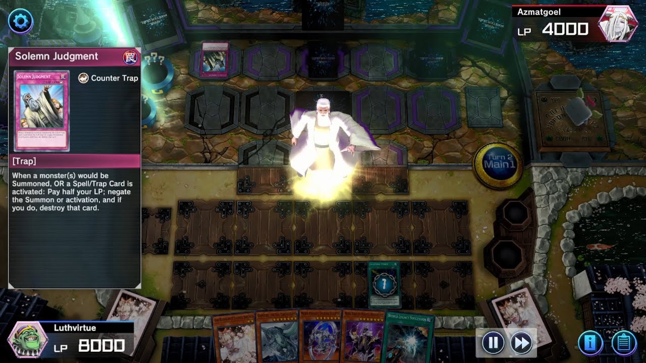 MekkKnight VS Subterror + New Solemn Judgment Animation [Diamond Rank YuGiOh! Master Duel