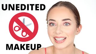 UNEDITED Makeup Tutorial Challenge | First Impressions + GRWM