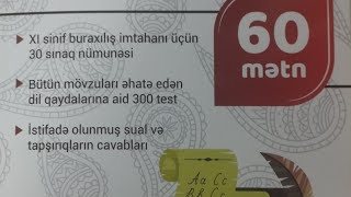 Az dili yeni Mücrü 60 mətn cavabları