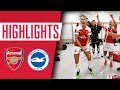 🏆 CHAMPIONS! Arsenal Women 4-0 Brighton | Goals, highlights & celebrations