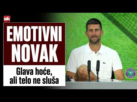 Novak Đoković posle meča sa Sinerom u emotivnom obraćanju / Sport Klub Tenis